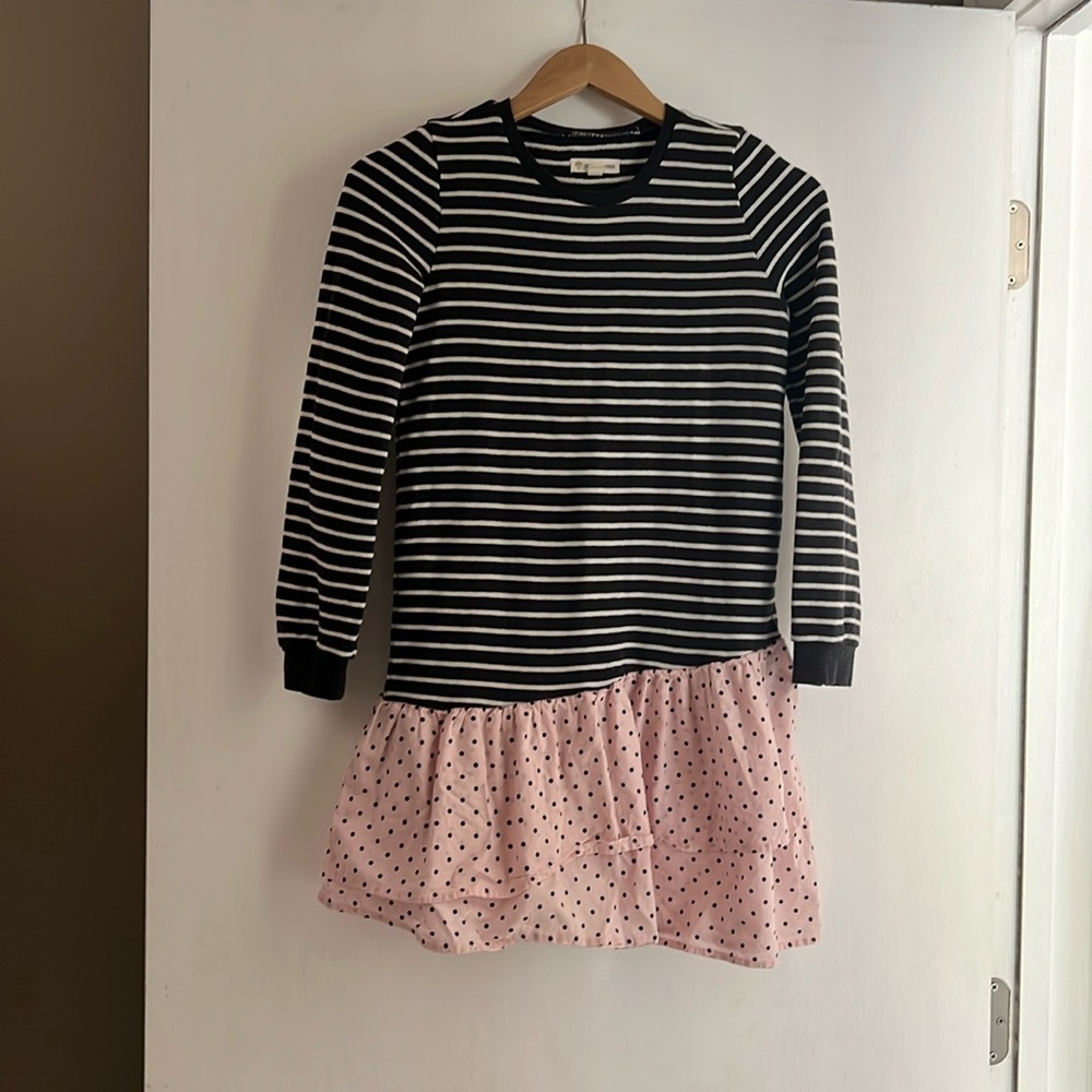 Girls Tucker and Tate mixed media dress